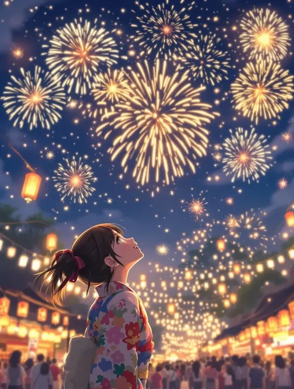 花火祭典动漫封面